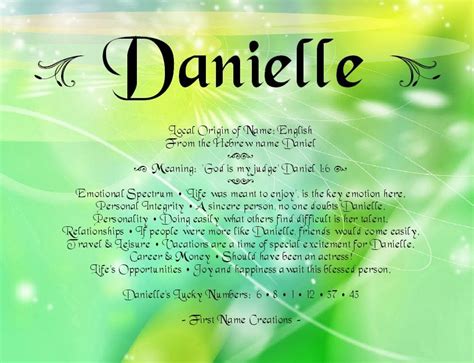 names that go with daniel|daniel female name.